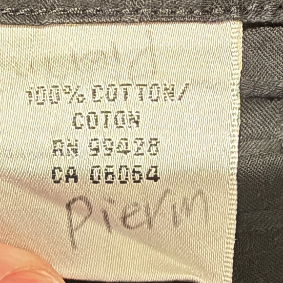 Bugatchi Uomo Shaped Fit Dress Shirt Black Geometric Texture Size Large - Picture 7 of 9